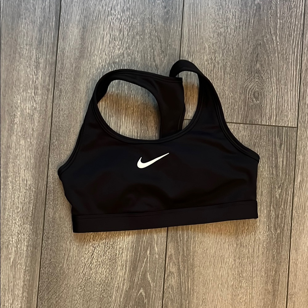 Nike Women's Black and White Sports Bra